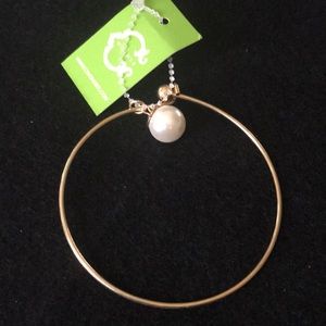 NWT C. Wonder Vintage Floating Pearl Bracelet